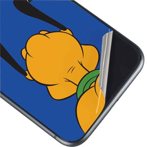 Disney Friends Pluto Backwards iPhone 11 Skin